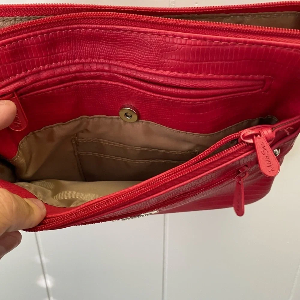 Multi Sac Crossbody Red Purse